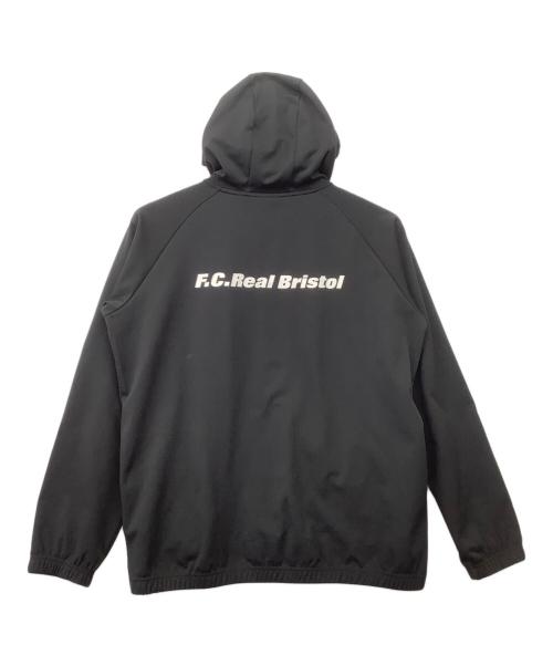 SOPH.（ソフ）SOPH. (ソフ) F.C.Real Bristol (エフシーレアルブリストル) PDK HALF ZIP HOODED TOP ブラック サイズ:XLの古着・服飾アイテム