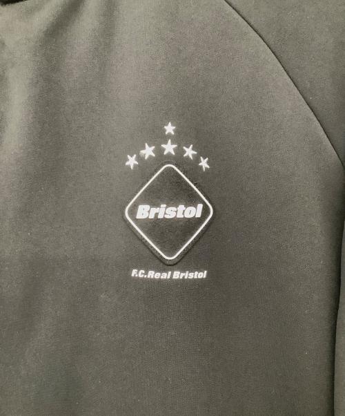 SOPH.（ソフ）SOPH. (ソフ) F.C.Real Bristol (エフシーレアルブリストル) PDK HALF ZIP HOODED TOP ブラック サイズ:XLの古着・服飾アイテム