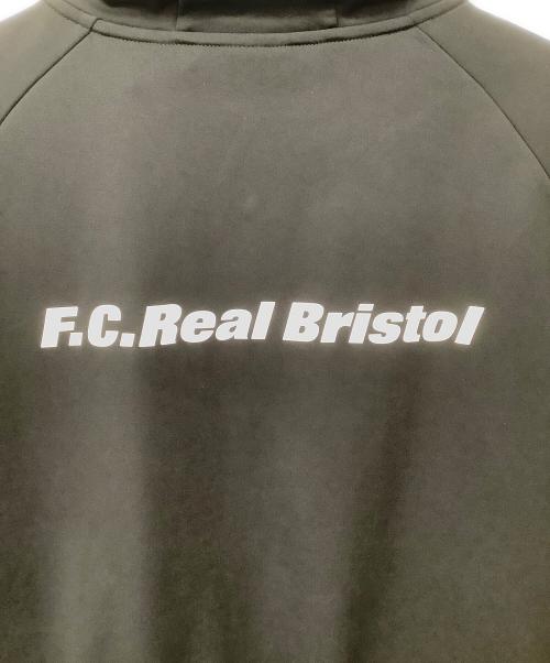 SOPH.（ソフ）SOPH. (ソフ) F.C.Real Bristol (エフシーレアルブリストル) PDK HALF ZIP HOODED TOP ブラック サイズ:XLの古着・服飾アイテム