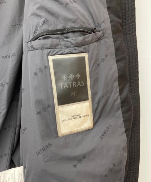 TATRAS（タトラス）TATRAS (タトラス) DOMIZIANO フーデッドダウンジャケット ブラック サイズ:07(5L)の古着・服飾アイテム