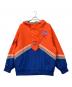 MITCHELL & NESS（ミッチェルアンドネス）の古着「NBA THROW IT BACK RETRO JACKET VINTAGE LOGO」｜オレンジ×ブルー