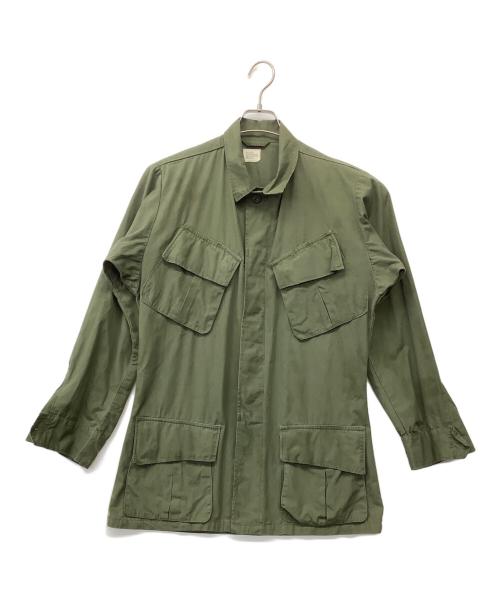 US ARMY（ユーエスアーミー）US ARMY (ユーエスアーミー) 60's 3rd Jungle Fatigue Jacket グリーン サイズ:SMALL-LONGの古着・服飾アイテム