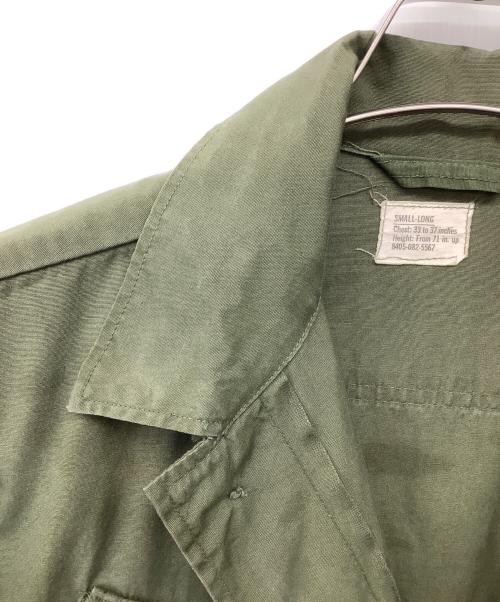 US ARMY（ユーエスアーミー）US ARMY (ユーエスアーミー) 60's 3rd Jungle Fatigue Jacket グリーン サイズ:SMALL-LONGの古着・服飾アイテム