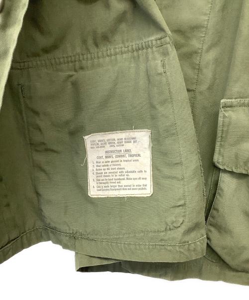 US ARMY（ユーエスアーミー）US ARMY (ユーエスアーミー) 60's 3rd Jungle Fatigue Jacket グリーン サイズ:SMALL-LONGの古着・服飾アイテム
