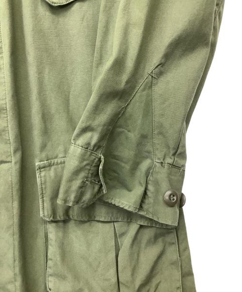 US ARMY（ユーエスアーミー）US ARMY (ユーエスアーミー) 60's 3rd Jungle Fatigue Jacket グリーン サイズ:SMALL-LONGの古着・服飾アイテム