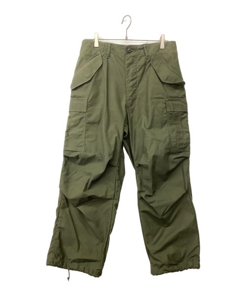 WINFIELD MFG（ウィンフィールド）WINFIELD MFG (ウィンフィールド) 60's M-65カーゴパンツ グリーン サイズ:Sの古着・服飾アイテム