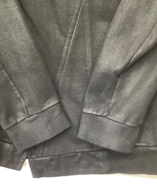 JULIUS（ユリウス）JULIUS (ユリウス) GEOMETRIC COATED ZIP UP HOODIE ブラック サイズ:1の古着・服飾アイテム