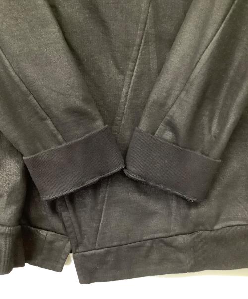 JULIUS（ユリウス）JULIUS (ユリウス) GEOMETRIC COATED ZIP UP HOODIE ブラック サイズ:1の古着・服飾アイテム