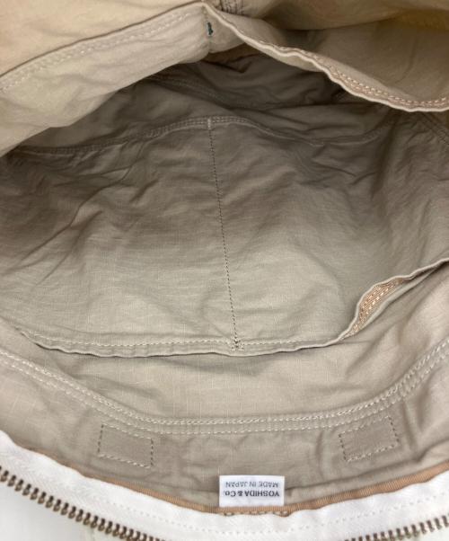 PORTER（ポーター）PORTER (ポーター) 2WAY HELMETBAG アイボリーの古着・服飾アイテム