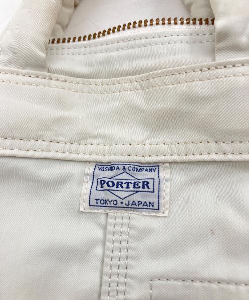 PORTER（ポーター）PORTER (ポーター) 2WAY HELMETBAG アイボリーの古着・服飾アイテム