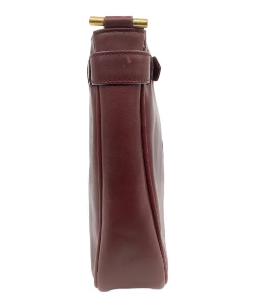 Cartier（カルティエ）Cartier (カルティエ) ショルダーバッグ ワインレッドの古着・服飾アイテム