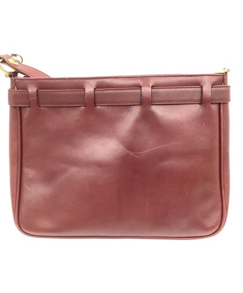 Cartier（カルティエ）Cartier (カルティエ) ショルダーバッグ ワインレッドの古着・服飾アイテム