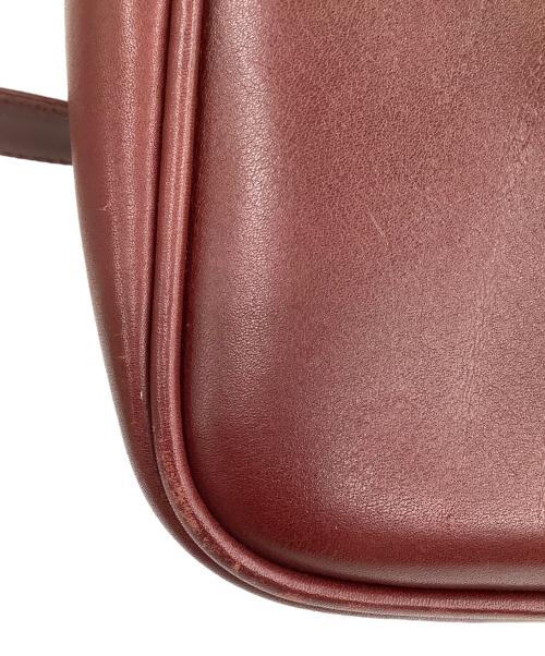 Cartier（カルティエ）Cartier (カルティエ) ショルダーバッグ ワインレッドの古着・服飾アイテム