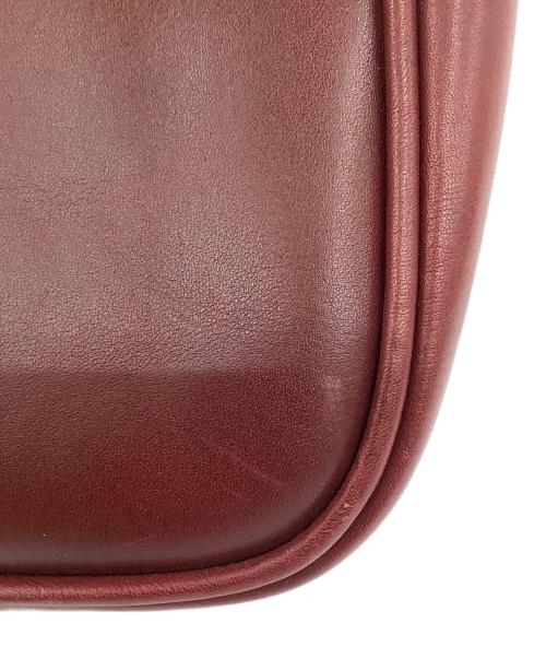 Cartier（カルティエ）Cartier (カルティエ) ショルダーバッグ ワインレッドの古着・服飾アイテム