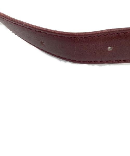 Cartier（カルティエ）Cartier (カルティエ) ショルダーバッグ ワインレッドの古着・服飾アイテム