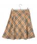BURBERRY BLUE LABEL (バーバリー ブルー レーベル) ノバチェックショートスカート ベージュ サイズ:36：10000円