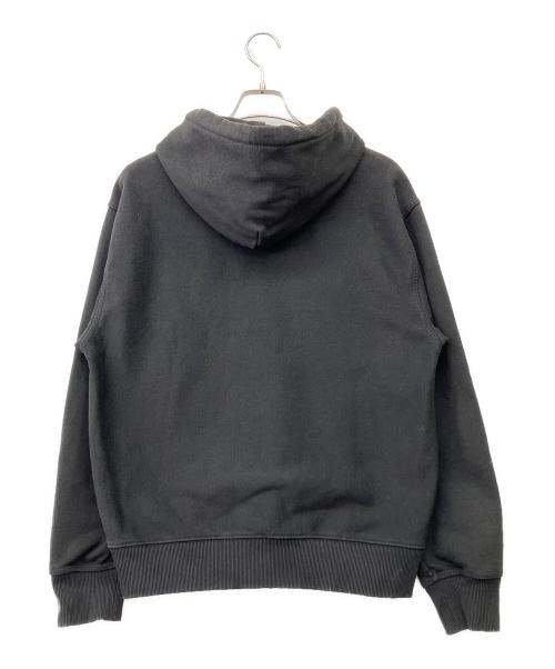 stussy（ステューシー）stussy (ステューシー) プルオーバーパーカー ブラック サイズ:Sの古着・服飾アイテム