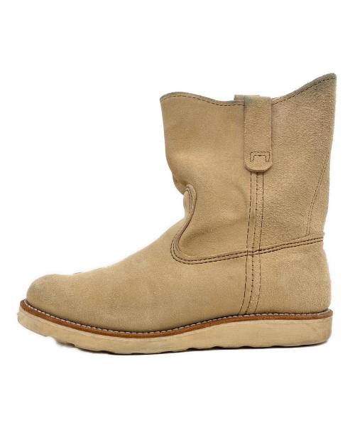 RED WING（レッドウィング）RED WING (レッドウィング) ペコスブーツ ベージュ サイズ:27の古着・服飾アイテム