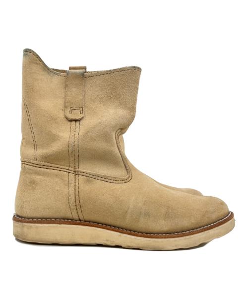 RED WING（レッドウィング）RED WING (レッドウィング) ペコスブーツ ベージュ サイズ:27の古着・服飾アイテム