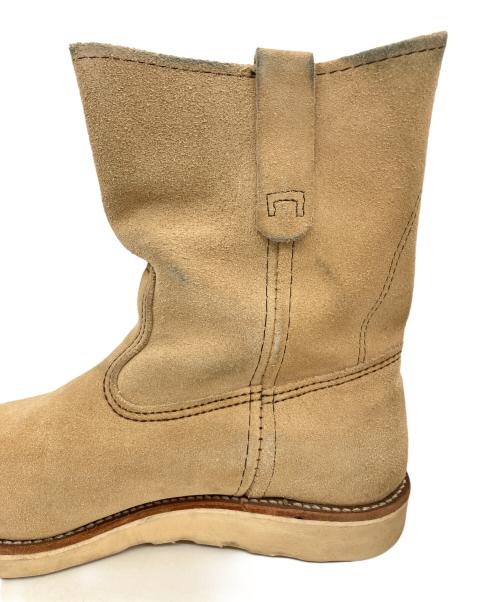 RED WING（レッドウィング）RED WING (レッドウィング) ペコスブーツ ベージュ サイズ:27の古着・服飾アイテム