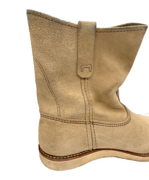 RED WING（レッドウィング）RED WING (レッドウィング) ペコスブーツ ベージュ サイズ:27の古着・服飾アイテム