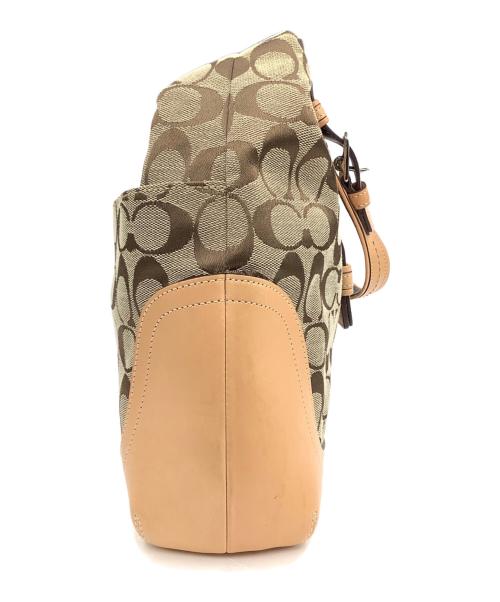 COACH（コーチ）COACH (コーチ) ワンショルダーバッグ ベージュの古着・服飾アイテム
