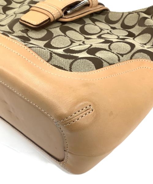 COACH（コーチ）COACH (コーチ) ワンショルダーバッグ ベージュの古着・服飾アイテム