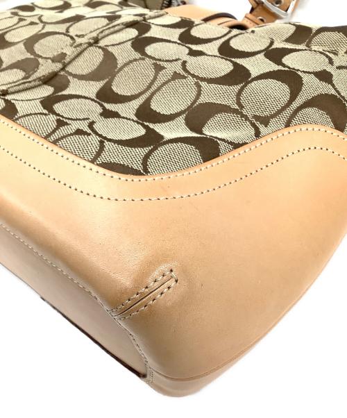 COACH（コーチ）COACH (コーチ) ワンショルダーバッグ ベージュの古着・服飾アイテム