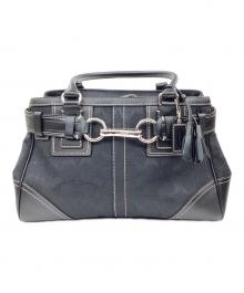 COACH（コーチ）の古着「ハンドバッグ」｜ブラック
