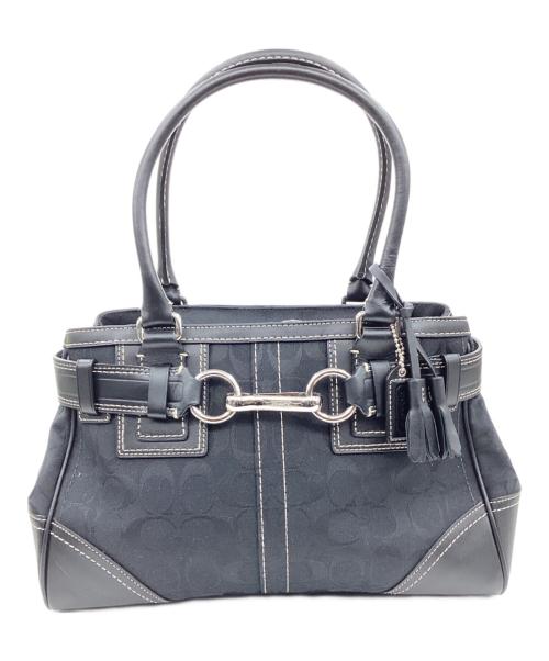 COACH（コーチ）COACH (コーチ) ハンドバッグ ブラックの古着・服飾アイテム