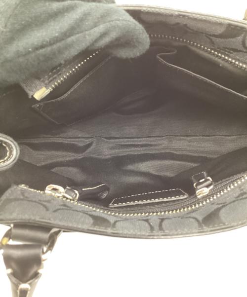 COACH（コーチ）COACH (コーチ) ハンドバッグ ブラックの古着・服飾アイテム