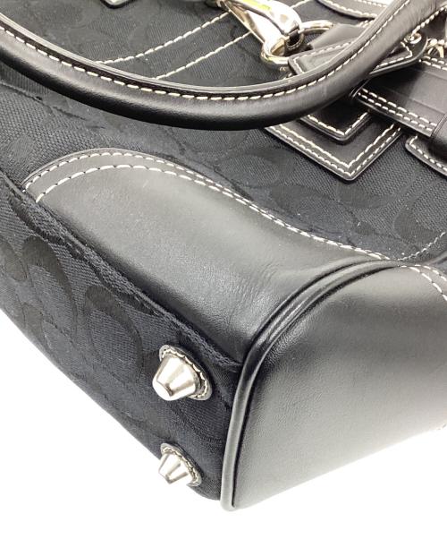 COACH（コーチ）COACH (コーチ) ハンドバッグ ブラックの古着・服飾アイテム