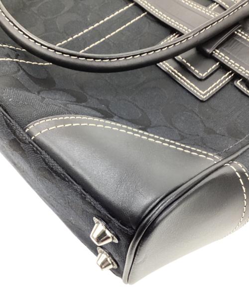 COACH（コーチ）COACH (コーチ) ハンドバッグ ブラックの古着・服飾アイテム