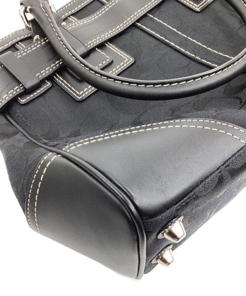 COACH（コーチ）COACH (コーチ) ハンドバッグ ブラックの古着・服飾アイテム