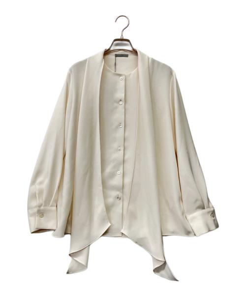 theory luxe（セオリーリュクス）theory luxe (セオリーリュクス) 長袖ブラウス アイボリー サイズ:M 未使用品の古着・服飾アイテム