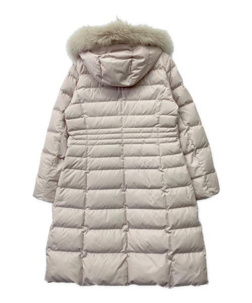 UNTITLED（アンタイトル）UNTITLED (アンタイトル) ダウンコート ライトピンク サイズ:02/M 未使用品の古着・服飾アイテム