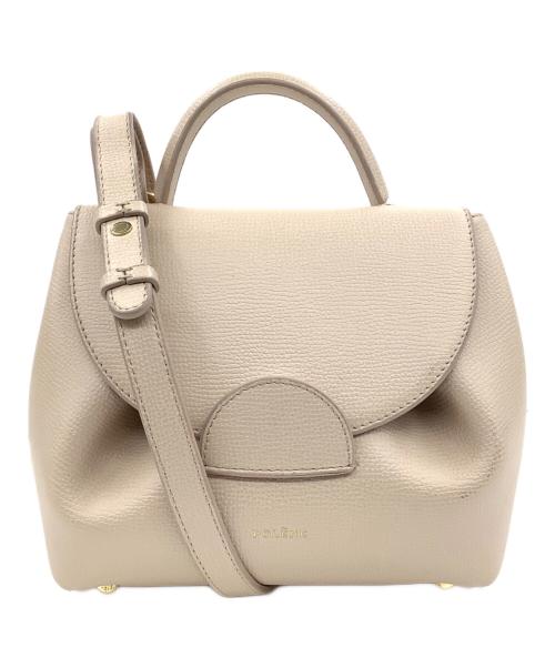 POLENE（ポレーヌ）POLENE (ポレーヌ) ショルダーバッグ エディション トープ テクスチャードの古着・服飾アイテム