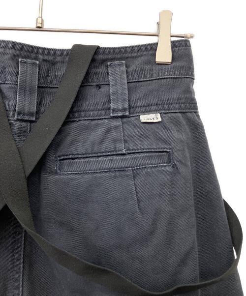 LEVI'S（リーバイス）LEVI'S (リーバイス) STRANGER THINGS (ストレンジャーシングス) デニムパンツ ブラック サイズ:66㎝（W26）の古着・服飾アイテム