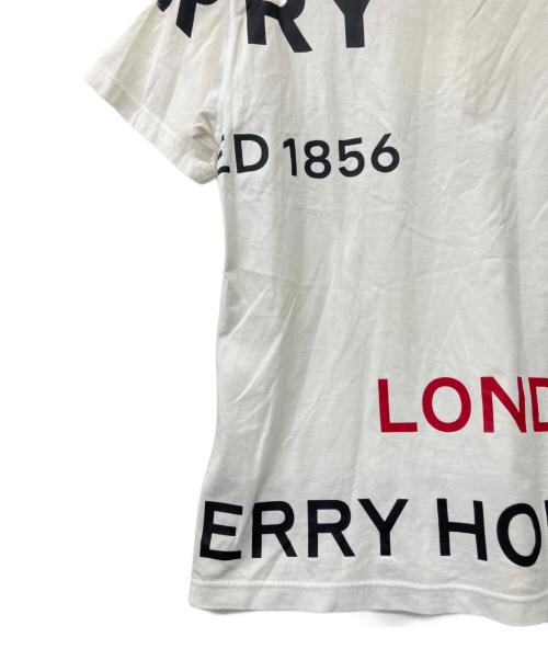 BURBERRY（バーバリー）BURBERRY (バーバリー) HORSEFERRY LOGO Tシャツ アイボリー サイズ:xxsの古着・服飾アイテム
