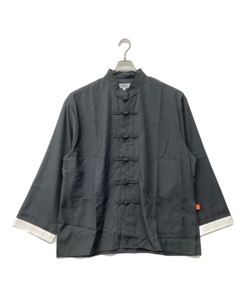 NAVIETOKYO（ネイビートーキョー）NAVIETOKYO (ネイビートーキョー) HaoWideShirts &HaoBalloonPants-GRAY- グレー サイズ:L-XLの古着・服飾アイテム