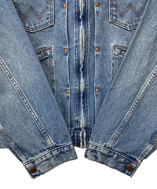 Wrangler（ラングラー）Wrangler (ラングラー) 【US ORIGINAL】24MJZ デニムジャケット 中色ブルー サイズ:Lの古着・服飾アイテム