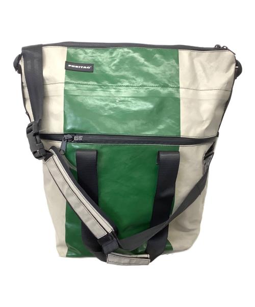 FREITAG（フライターグ）FREITAG (フライターグ) 00's 廃盤品 F37 RENEGADE グリーン×ベージュの古着・服飾アイテム