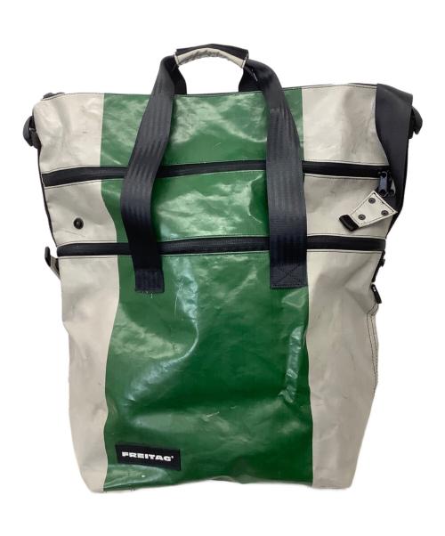 FREITAG（フライターグ）FREITAG (フライターグ) 00's 廃盤品 F37 RENEGADE グリーン×ベージュの古着・服飾アイテム