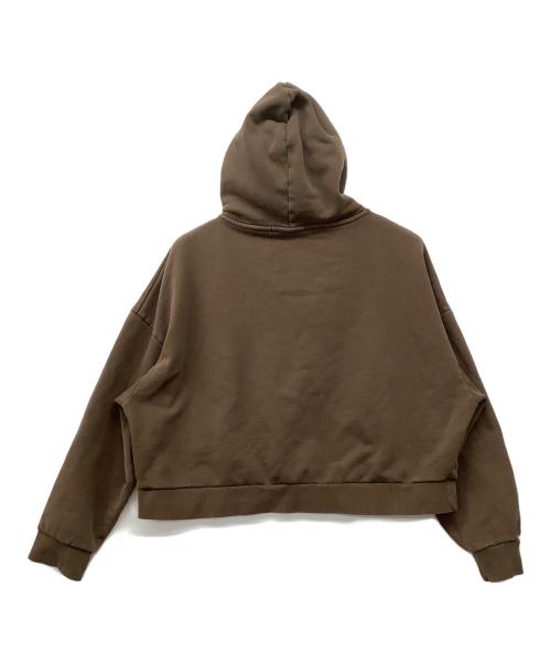 entire studios（エンタイアスタジオ）entire studios (エンタイアスタジオ) ETERNALZIPフーディー ブラウン サイズ:Lの古着・服飾アイテム