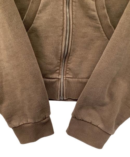 entire studios（エンタイアスタジオ）entire studios (エンタイアスタジオ) ETERNALZIPフーディー ブラウン サイズ:Lの古着・服飾アイテム