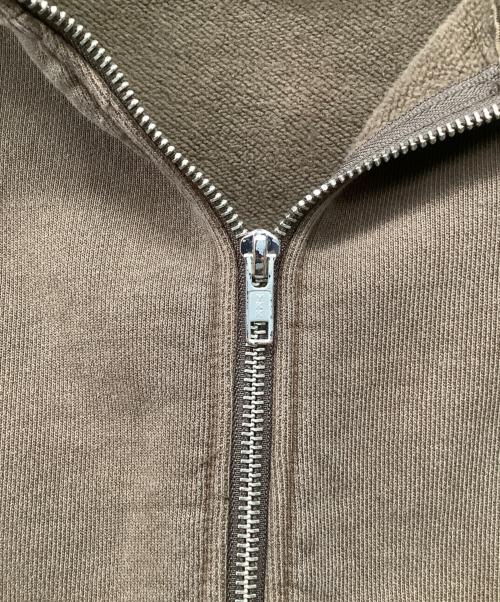 entire studios（エンタイアスタジオ）entire studios (エンタイアスタジオ) ETERNALZIPフーディー ブラウン サイズ:Lの古着・服飾アイテム