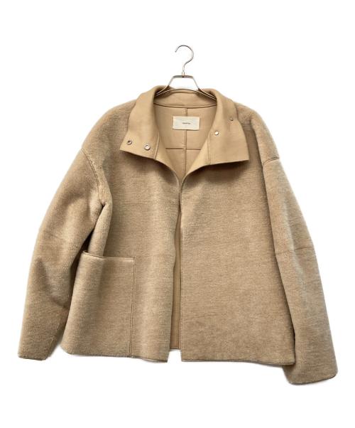 TODAYFUL（トゥデイフル）TODAYFUL (トゥデイフル) 25AW STANDCOLLAR BOA JACKET ベージュ サイズ:38 未使用品の古着・服飾アイテム