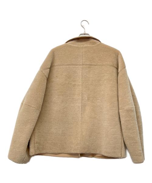 TODAYFUL（トゥデイフル）TODAYFUL (トゥデイフル) 25AW STANDCOLLAR BOA JACKET ベージュ サイズ:38 未使用品の古着・服飾アイテム