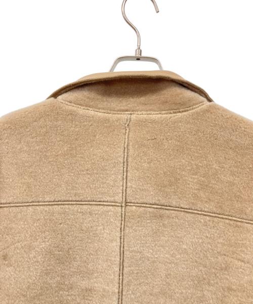 TODAYFUL（トゥデイフル）TODAYFUL (トゥデイフル) 25AW STANDCOLLAR BOA JACKET ベージュ サイズ:38 未使用品の古着・服飾アイテム