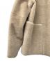 中古・古着 TODAYFUL (トゥデイフル) 25AW STANDCOLLAR BOA JACKET ベージュ サイズ:38 未使用品：25000円
